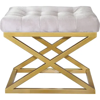 Taburet Taburet CAPRAZ Babyface bílý/zlatý