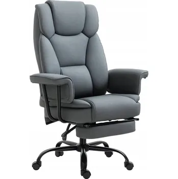 Otočná kancelářská židle Vinsetto šedá