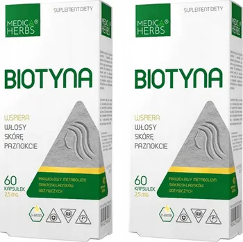Doplněk stravy Medica Herbs biotin kapsle 60 ks