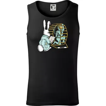 Pánské termoprádlo Pokusy na lidech (Pecka Design) - Tílko pánské Core - XL ( Černá )