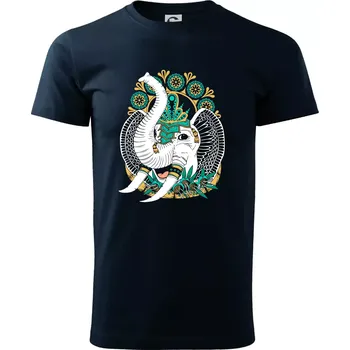 Pánské tričko Sloník pro štěstí (Pecka Design) - Triko extra velké (5-8XL) - 6XL ( Námořní modrá (téměř černá) )