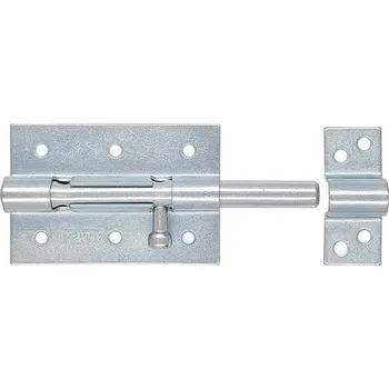 Nábytkové kování Zástrč uzamykatelná 100x66 Bílý zinek