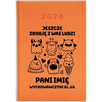 Kalendář Knižkový kalendář 2026 A5 FunnyCase modrý