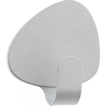 Věšák Světle šedé ocelové háčky v sadě 2 ks Curve M Nupo – LIND DNA ID_1787766