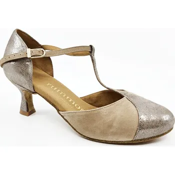 Dámská sálová obuv Rummos,Taneční uzavřená obuv RCTN/50RR, světlá kůže 37.5