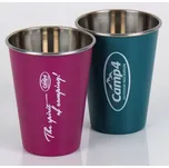 Z nerezové oceli kelímky Young 500 ml 2 ks růžovo-modré Camp4