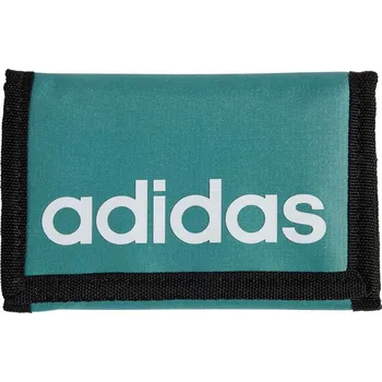 Adidas peněženka syntetická zelená Linear Wallet - unisex
