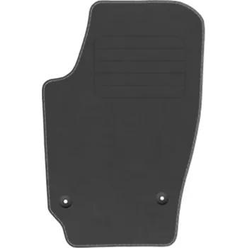 autokoberec VW POLO IV 2001 - 2009 velurový koberec GRAFIT ŘIDIČ STD