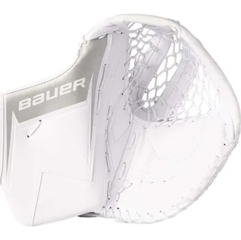 Sport Brankárska lapačka Bauer SV Pro Int Farba: bielo/červená, Pravák, ľavák: ľavá
