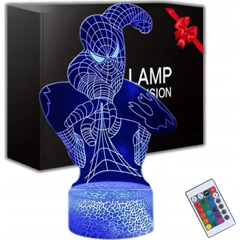 Lampička Noční lampa Pol - Bezbarvá drcená