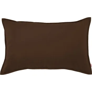 Polštář Polštář Dekorační Plyšový Hnědý 45x140