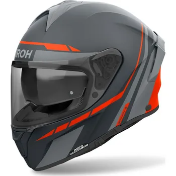 Helma na motorku AIROH přilba SPARK 2 Spinner matná oranžová 2025 - S