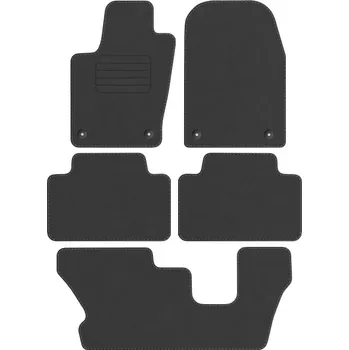 autokoberec Kobercové rohožky Edecor velurové 5 ks