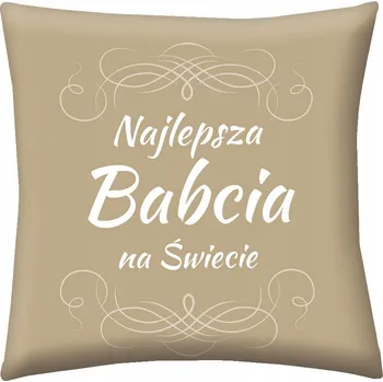 Polštář Polštář k babičce "Nejlepší babička na světě" 40x40 dárek