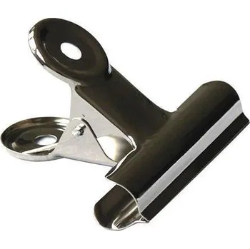 Kancelářská sponka Klip na dokumenty, stříbrná, 75 mm, kov, 6 ks/balení, HGA1754