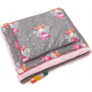 Dětská deka Sada Dětská deka 75x100 cm + polštářek Velvet PRO MIMINKA Kerstin