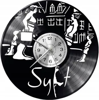 Hodiny SYLT NÁSTĚNNÉ HODINY DEKORATIVNÍ MODERNÍ VINYLOVÁ DESKA VINYL E