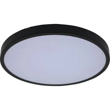 LED stropní Stropní Svítidlo do koupelny černý kulatý 42cm IP44 změna barev Rabalux