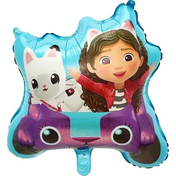 Balónek Fóliový balónek Gábinin Kouzelný Domek Gábi, 55x55 cm