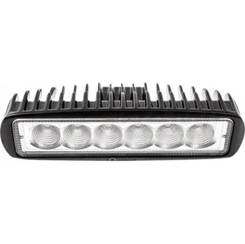 Přídavný světlomet Pracovní LED světlo obdélníkové rozptýlené 10-30V 18W TT.13218F, TT.13218F