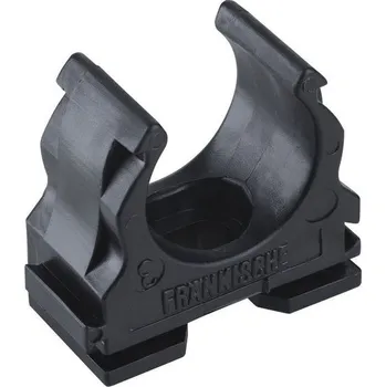 kabelová chránička Plastová příchytka clipfix-UV 40 černá Fränkische 22571040
