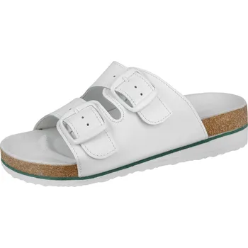 Pracovní obuv 2P servis Pantofle dámské P2K Bílá 36