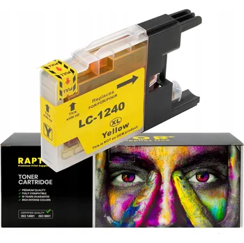 Žlutá inkoustová kazeta Raptor pro tiskárny Brother