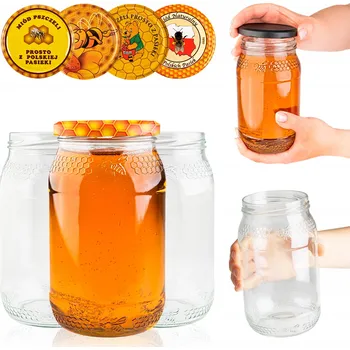 Sklenice Sklenice s víčkem Superbutelki prům. 82 mm 10 ks