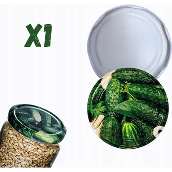 Víčko na zavařovací sklenici Víko, kryt, šroubovací víčko, zátka, víčko, poklop 100mm 1 ks ATEST PZH