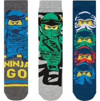 LEGO Ninjago Dětské Ponožky velikost 27-30, 3 páry