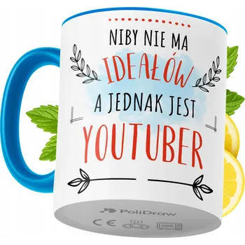 Hrnek Polidraw Hrnek Polidraw pro YouTubera keramika 330 ml