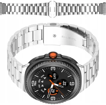 Pouzdro na mobilní telefon Náramek Bizon pro Huawei, stříbrný