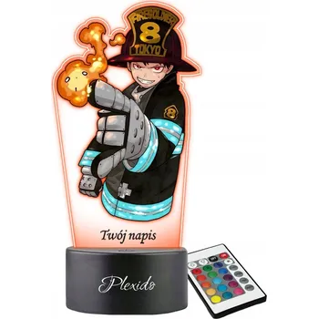 Lampička Plexido vícebarevná Noční lampa