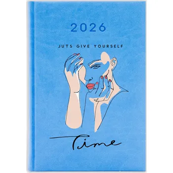 Kalendář Knižkový kalendář pro učitele 2026 A5 modrý