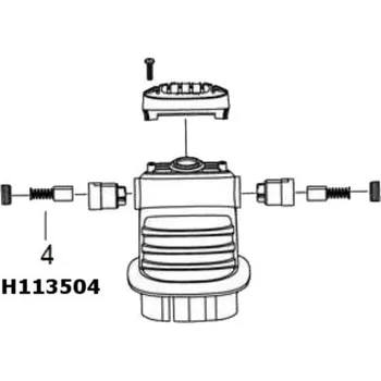 HECHT H113504 uhlíky pro míchadlo HECHT 1137