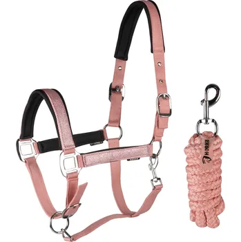 HORKA Ohlávka Horka set BRILLIANCE růžová mini