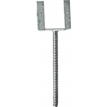 Kotvící patka s roxorem, tvar U, 91x60 mm