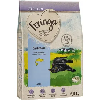 Krmivo pro kočku Feringa Sterilizované suché krmivo pro kočky – losos 6,5 kg