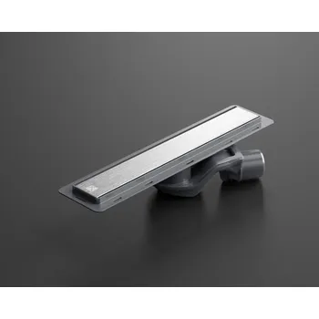 Odvodňovací žlab LINEÁRNÍ ODTOK STŘÍBRNÝ MATNÝ 40 CM