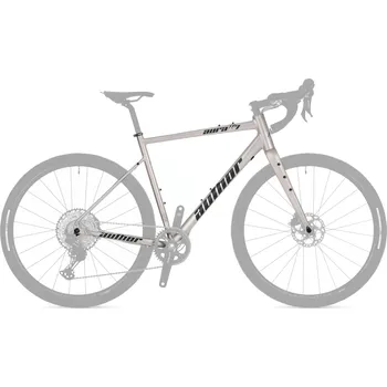 rám kola AUTHOR Rám+vidlice Aura XR7 2025 titan-matná/černá, 58