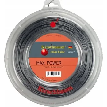 Struna na výplet tenisové rakety TENISOVÝ VÝPLET KIRSCHBAUM MAX POWER 1,20 mm 200 m