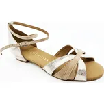 Rummos,Nízké taneční sandálky RMAY/20, béžová kombinace 38.5