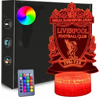 Lampička Noční lampa 3D vícebarevná