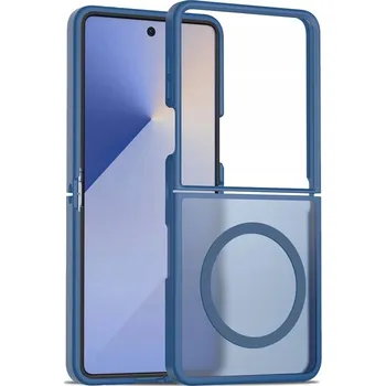 Pouzdro na mobilní telefon Zadní Kryt Erbord pro Samsung Galaxy Z Flip7 modrý