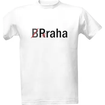 Pánská móda Tričko s potiskem Br...Praha pánské