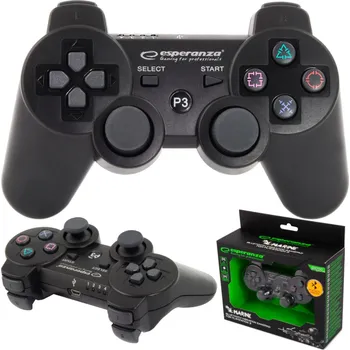 Gamepad Bezdrátový ovladač Esperanza černý
