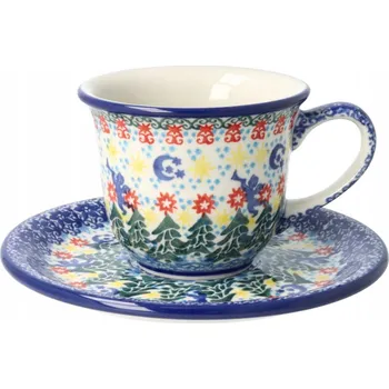 Ceramika Artystyczna Bolesławiec šálek na čaj V 0,18 L F770K dekU4173
