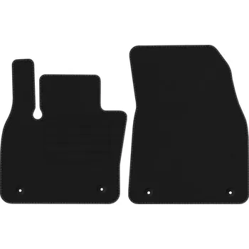 autokoberec Velurové autokoberce s upevněním v sadě Edecor