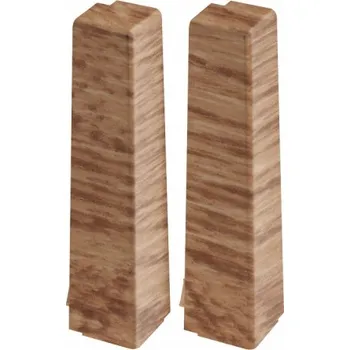 soklová lišta Vnější roh Cezar PVC 13 x 80, délka 1 cm, Dub Royal (457)