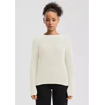Q/S s.Oliver pletený svetr krémový Velikost: S